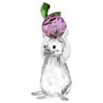 Swarovski figurer. Idyllia Mouse and Radish - 5732810