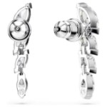 Swarovski Mesmera earrings Marquise cut, White, Rhodium plated - 5748007