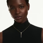 Swarovski smykke Mesmera Y necklace Mixed cuts, White, 18K gold finish - 5747997