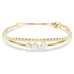 Swarovski armbånd Mesmera bracelet Mixed cuts, White, 18K gold finish - 5747953
