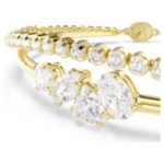 Swarovski armbånd Mesmera bracelet Mixed cuts, White, 18K gold finish - 5747953