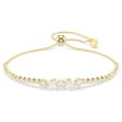 Swarovski armbånd Mesmera bracelet Mixed cuts, White, 18K gold finish - 5747939