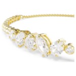 Swarovski armbånd Mesmera bracelet Mixed cuts, White, 18K gold finish - 5747939
