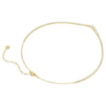 Swarovski collier Mesmera necklace Mixed cuts, White, 18K gold finish - 5747931