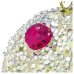 Swarovski figurer Holiday Cheers Dulcis Cupcake Ornament - 5742103