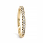 Forlovelsesring i gult gull med Lab Grown diamanter 0,25ct TW-VS - Bur5Z0020