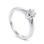 Diamantring forlovelsesring Ida 0,25 ct W-P1 - COC00987