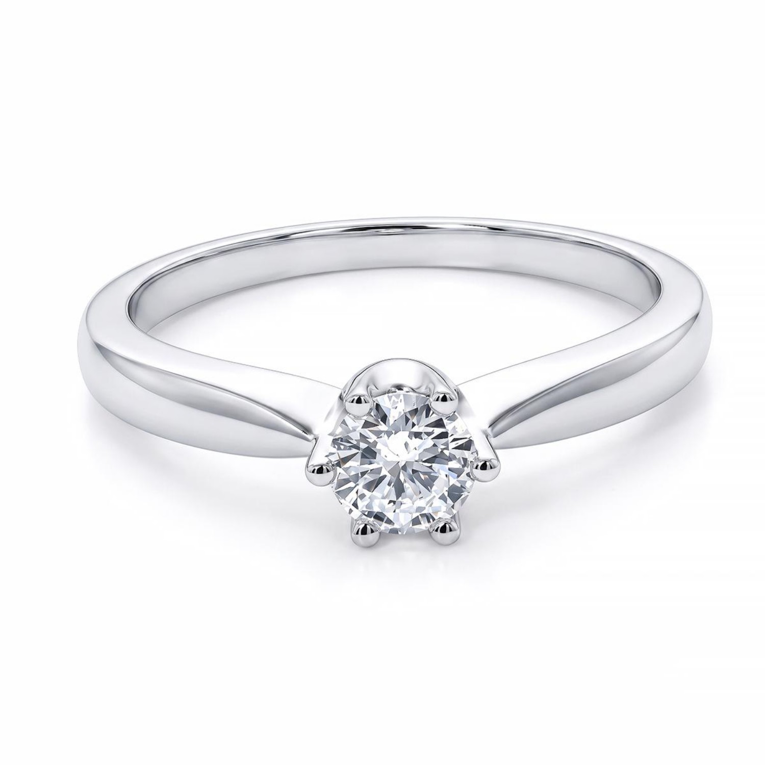 Diamantring forlovelsesring Ida 0,25 ct W-P1 - COC00987