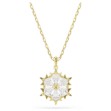 Swarovski smykke Magic pendant Mixed cuts, Snowflake, White, 18K gold finish - 5757788
