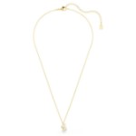 Swarovski smykke Swan pendant Mixed cuts, Swan, White, 18K gold finish - 5754626