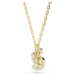 Swarovski smykke Swan pendant Mixed cuts, Swan, White, 18K gold finish - 5754626