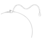 Swarovski smykkesett Una Angelic set Cushion cut, White, Rhodium plated -  5754343