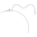 Swarovski smykke Una Angelic pendant Cushion cut, White, Rhodium plated - 5754340