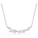 Swarovski smykke Mesmera necklace Marquise cut, White, Rhodium plated - 5759838