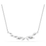 Swarovski smykke Mesmera necklace Marquise cut, White, Rhodium plated - 5759838