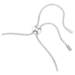 Swarovski armbånd Matrix bracelet Round cut, Green, Rhodium plated - 5758987