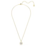 Swarovski smykke Una Angelic pendant Cushion cut, White, 18K gold finish - 5764761