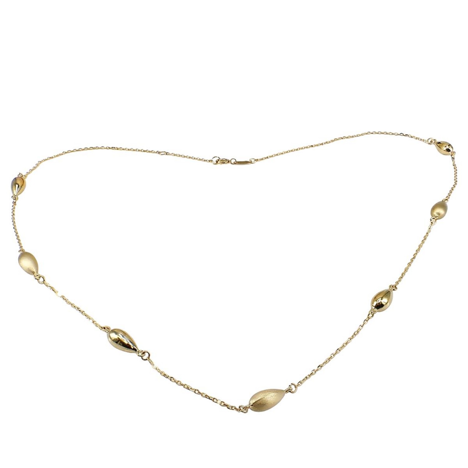 Gull kjede i 18 karat gull, lengde 45 cm - 6990/45