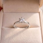 Diamantring forlovelsesring Sitara 0,12 ct W-Si - 222116