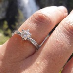Diamantring forlovelsesring Sitara 0,18 ct W-SI - 222118