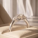 Diamantring forlovelsesring Azur 0,47 ct D-Si1 - ABR007500