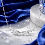 Swarovski Mesmera halskjede med hvite zirkonia - 5759838