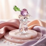 Swarovski figur med mus og reddik fra Idyllia - 5732810