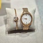 Swarovski klokke Imber oval watch Swiss Made, Metal bracelet, Gold tone, Rose gold-tone finish - 5717532