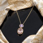 Swarovski Chroma gullfarget anheng med krystaller - 5741586