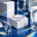 Forlovelsesring  med lab grown diamant 0,50 ct  River (D) - VVS2. Soria - 18010050LG