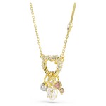 Swarovski smykke Idyllia anheng med krystaller i gullfinish - 5737290
