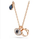 Swarovski smykke Symbolica pendant Eye, Multicolored, Rose gold-tone plated - 5736984