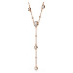 Swarovski collier Imber Y-halskjede i roségullfinish - 5763813