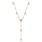 Swarovski collier Imber Y-halskjede i roségullfinish - 5763813