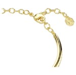Swarovski armbånd Dextera bangle Round cut, White, Gold-tone plated - 5743568