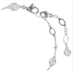 Swarovski armbånd Imber bracelet Round cut, White, Rhodium plated - 5696079
