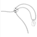 Swarovski armbånd Matrix bracelet Gradient of round cuts, Multicolored, Rhodium plated - 5751197