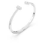 Swarovski armbånd Mesmera cuff, Mixed cuts, White, Rhodium plated - 5572664