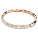 Swarovski armbånd Meteora Snow pavé, White, Rose gold-tone plated - 5688611