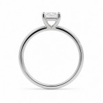Forlovelsesring med Radiant cut Lab Grown diamant i 1.05 ct og River (E) - VVS2 - ABR21641LGHG