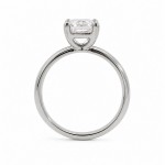 Forlovelsesring med Radiant cut Lab Grown diamant i 2.02 ct og River (E) - VVS2 - ABR21643LGHG