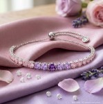 Swarovski armbånd Matrix bracelet Gradient of round cuts, Multicolored, Rhodium plated - 5751197