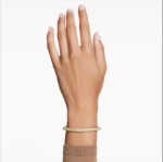 Swarovski armbånd Sublima bangle Snow pavé, Gold tone, Gold-tone plated - 5723337