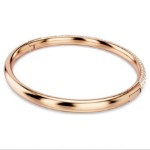Swarovski armbånd Sublima bangle, Snow pavé, White, Rose gold-tone plated - 5688612