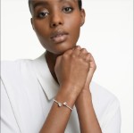 Swarovski armbånd Attract Soul bangle Heart, White, Rhodium plated - 5518814