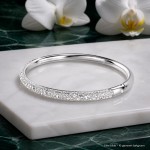 Swarovski armbånd Meteora Snow pavé, White, Rhodium plated - 5684243