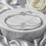 Swarovski armbånd Meteora White, Rhodium plated - 5683447