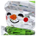 Swarovski figurer Holiday Cheers snømann i krystall - 5735125