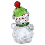 Swarovski figurer Holiday Cheers snømann i krystall - 5735125