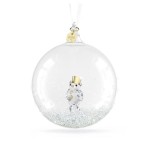 Swarovski figurer Annual Edition 2026 Julekule med snømann - 5732528